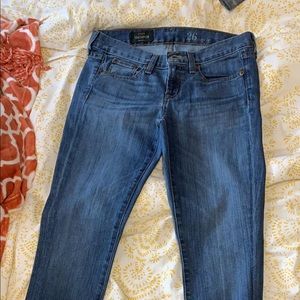 J.crew toothpick jeans